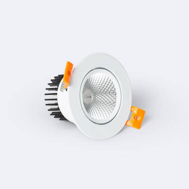 Round 7W COB LED Adjustable Downlight Cutout 70mm