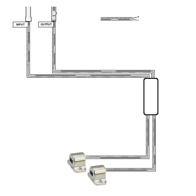 Image of Sensor Switch 12/24V DC for Double Cabinet Doors