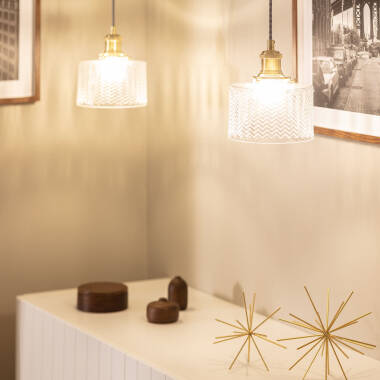 Image of Edit Matisse Glass Ceiling Pendant Light