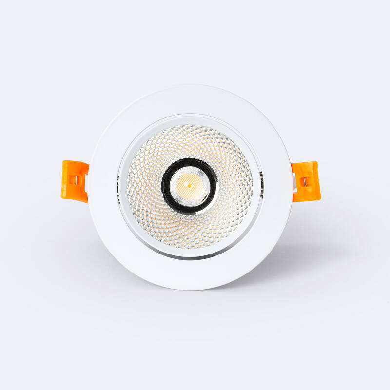 Image of Round 12W COB LED Adjustable Downlight Cutout 90mm