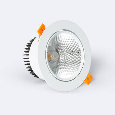 Round 15W COB LED Adjustable Downlight Cutout 113mm