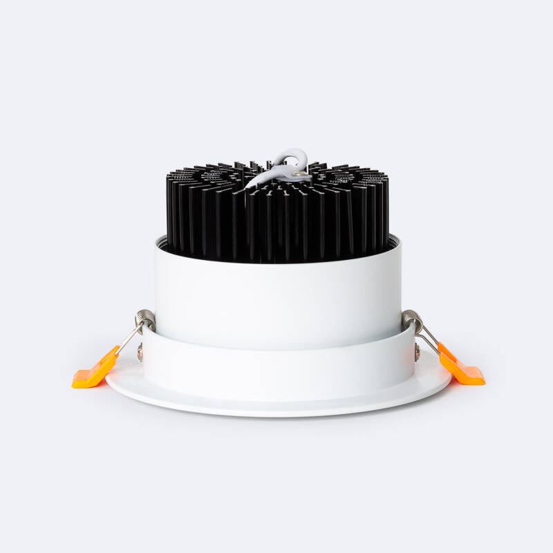 Image of Round 15W COB LED Adjustable Downlight Cutout 113mm