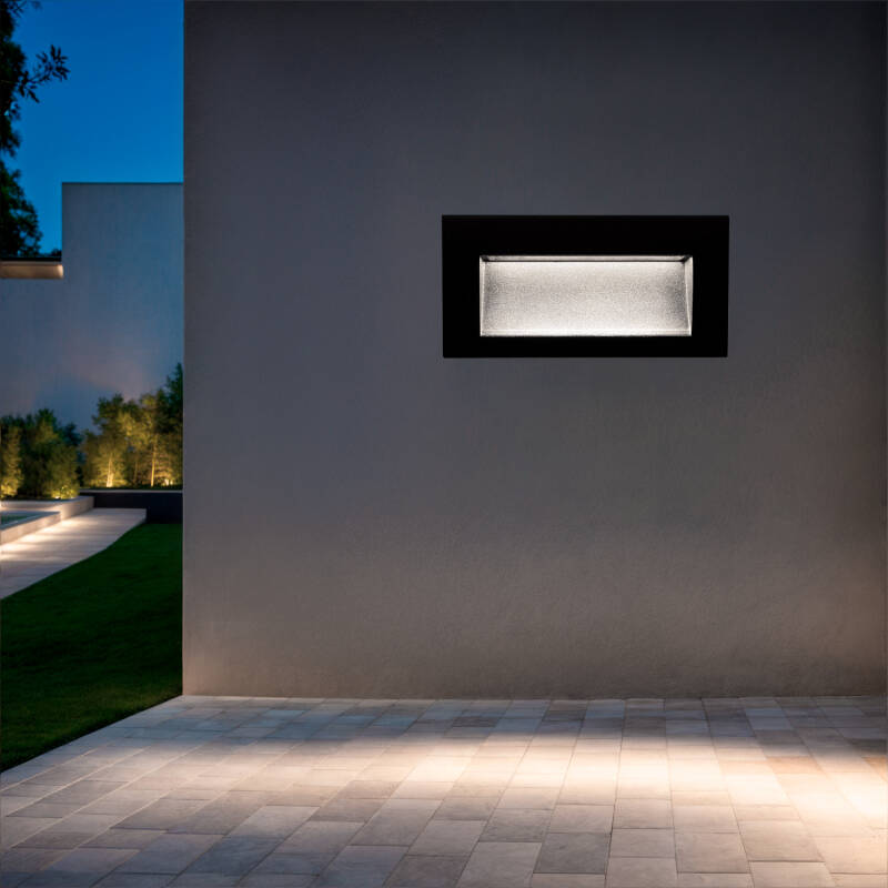 Image of Edit 4W Elin Outdoor Recessed Recessed LED Wall Light