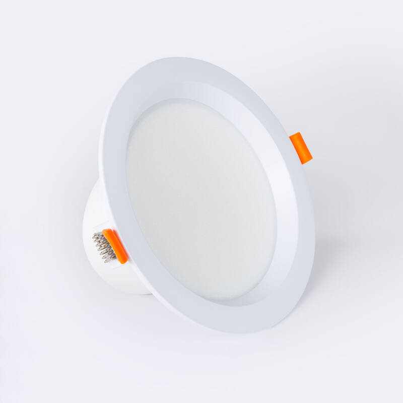 Image of Round 12W LED Downlight New Lux IP44 Cutout 135mm