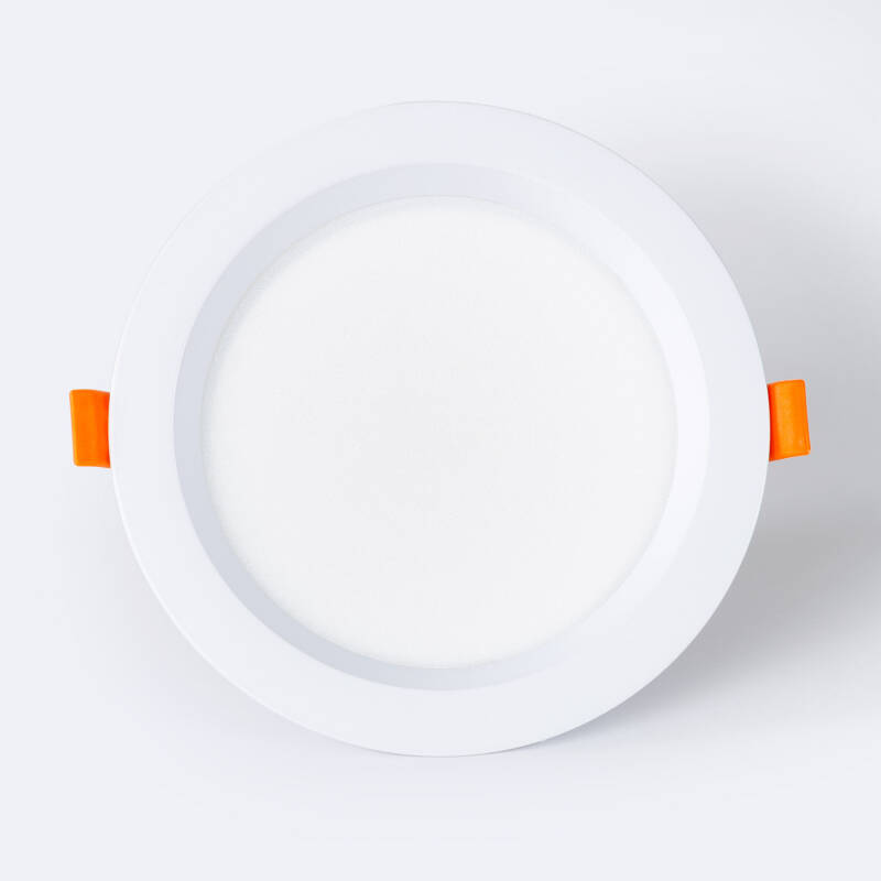 Image of Round 12W LED Downlight New Lux IP44 Cutout 135mm