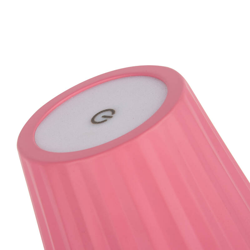 Image of Edit Gloss USB Rechargeable Selectable LED Touch Table Lamp