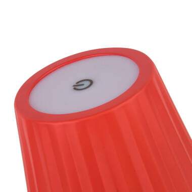 Image of Edit Gloss USB Rechargeable Selectable LED Touch Table Lamp