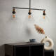 Image of Edit Factory Glass 3 Light Bar Ceiling Pendant