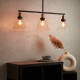 Image of Edit Factory Glass 3 Light Bar Ceiling Pendant