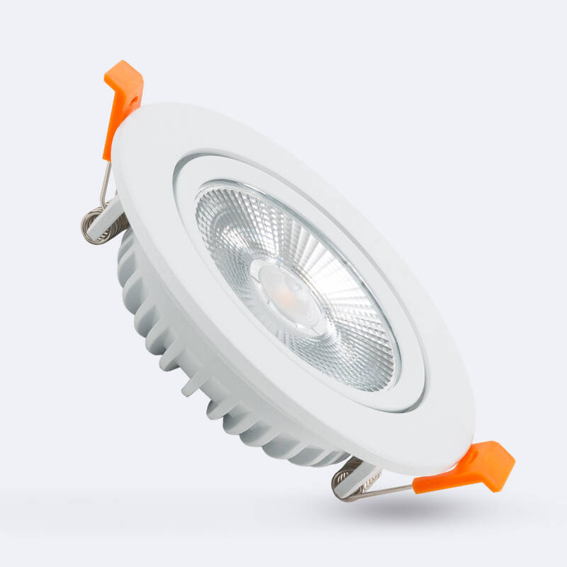 Image of Round UltraSlim Expert Colour 10W COB LED Adjustable Downlight Cutout 90mm