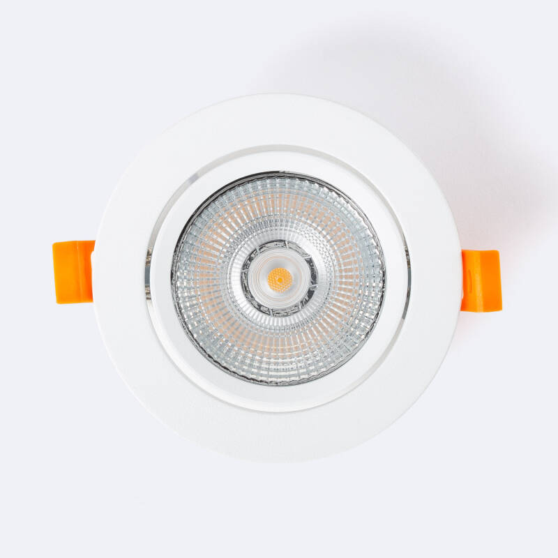 Image of Round UltraSlim Expert Colour 10W COB LED Adjustable Downlight Cutout 90mm