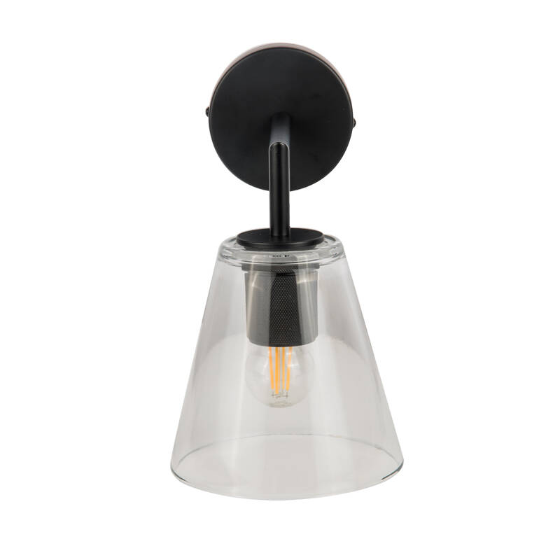 Image of Westport Knurl Glass Wall Light