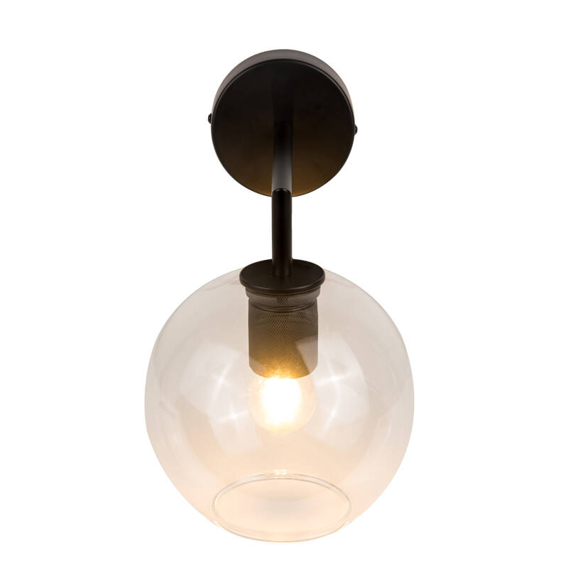Image of Westport Knurl Glass Wall Light