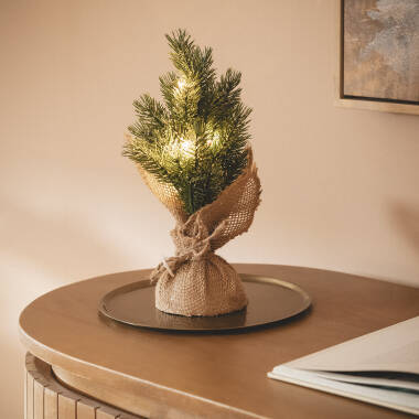 Image of Edit Pine Battery Operated LED Christmas Tree