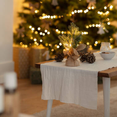 Image of Edit Pine Battery Operated LED Christmas Tree