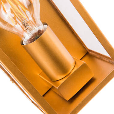 Image of Westport Dublin Half Lantern Outdoor Wall Light