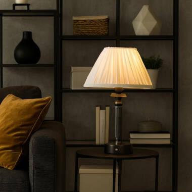 Wisteria Edith USB Rechargeable LED Touch Table Lamp