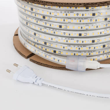 Image of 50M IP65 220V Dimmable Cool White 4000K SMD LED Autorecified Strip Kit