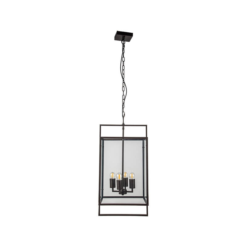 Image of Westport Fiadh Glass 4 Arm Ceiling Pendant Light