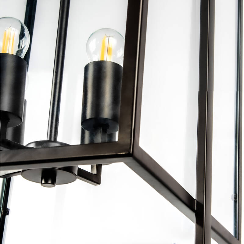 Image of Westport Fiadh Glass 4 Arm Ceiling Pendant Light