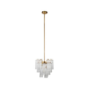 Image of Wisteria Clodagh Clear Glass Chandelier