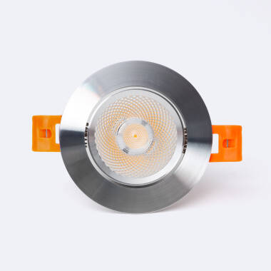 Image of Round 7W COB LED Adjustable Downlight Cutout 70mm