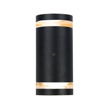 Image of Edit Dez Outdoor Up & Down Wall Light with Dusk to Dawn Sensor