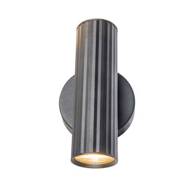 Image of Westport Moto Knurl Ridged 180 Up & Down Wall Light