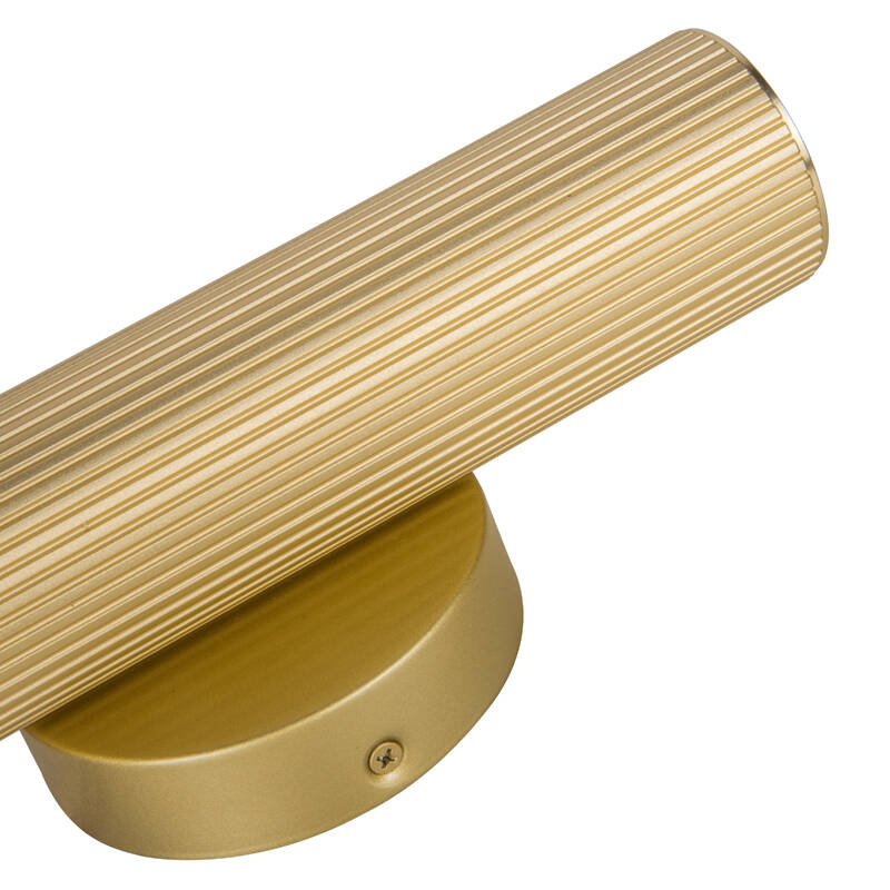 Image of Westport Silk Knurl Fluted 250 Up & Down Wall Light