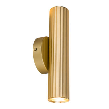 Image of Westport Silk Knurl Ridged 250 Up & Down Wall Light