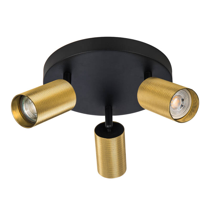 Image of Westport Moto Knurl 3 Light Spotlight Plate