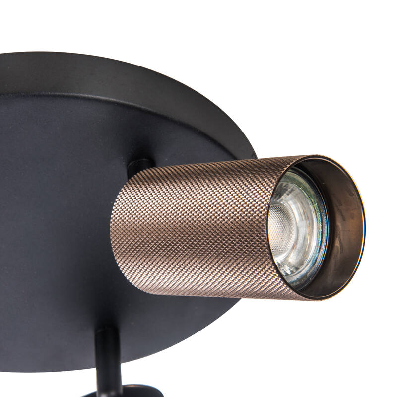 Image of Westport Moto Knurl 3 Light Spotlight Plate