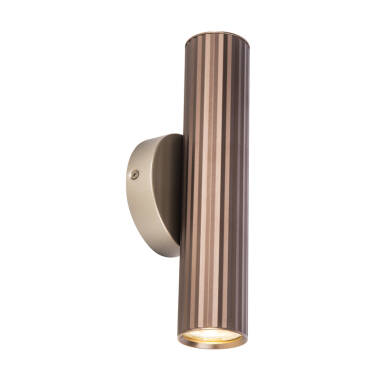 Image of Westport Silk Knurl Ridged 250 Up & Down Wall Light