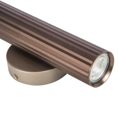 Image of Westport Silk Knurl Ridged 250 Up & Down Wall Light