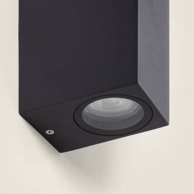 Image of Edit Miseno Outdoor Up & Down Wall Light - Black
