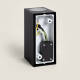 Image of Edit Miseno Outdoor Up & Down Wall Light - Black