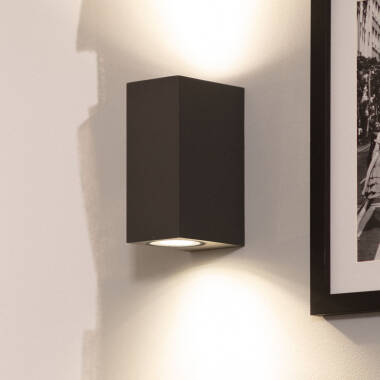 Image of Edit Miseno Outdoor Up & Down Wall Light - Dark Grey
