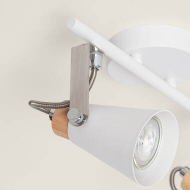 Image of Edit Mara 2 Light Adjustable Ceiling Spotlight Bar