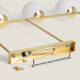 Image of Edit Boqor 5 Light Semi-Flush Bar Ceiling Pendant