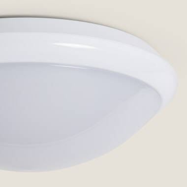 Image of Flush Ceiling Light with a Radar Motion Sensor D300 mm Screw Lampholder