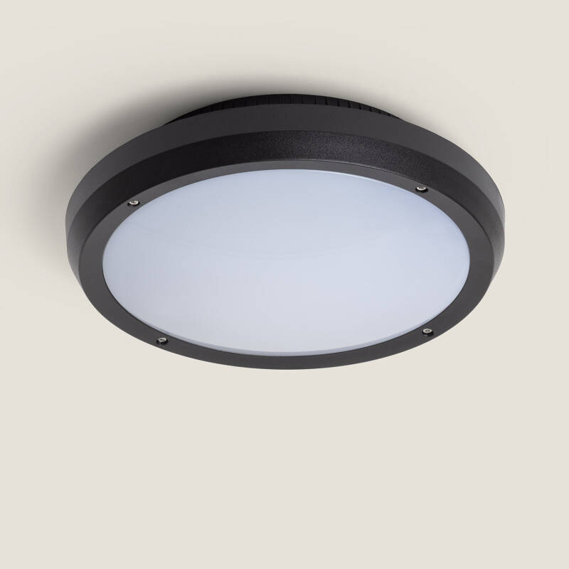 Image of Curio 300 Round LED Outdoor Flush Ceiling Light