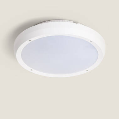 Curio 300 Round LED Outdoor Flush Ceiling Light IP65