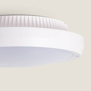 Image of Curio 300 Round LED Outdoor Flush Ceiling Light IP65