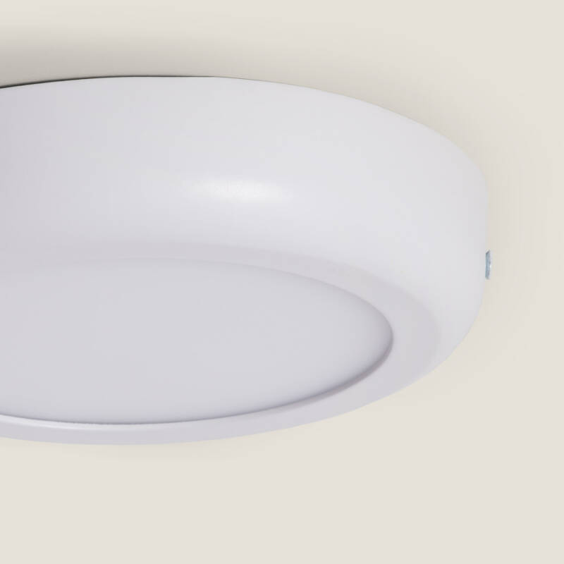 Image of 12W Cool LED Flush Ceiling Light D180 mm