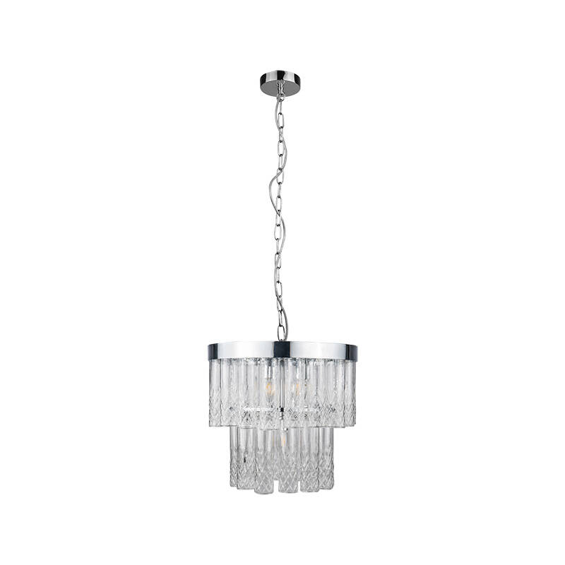 Image of Wisteria Dalia Clear Glass Chandelier
