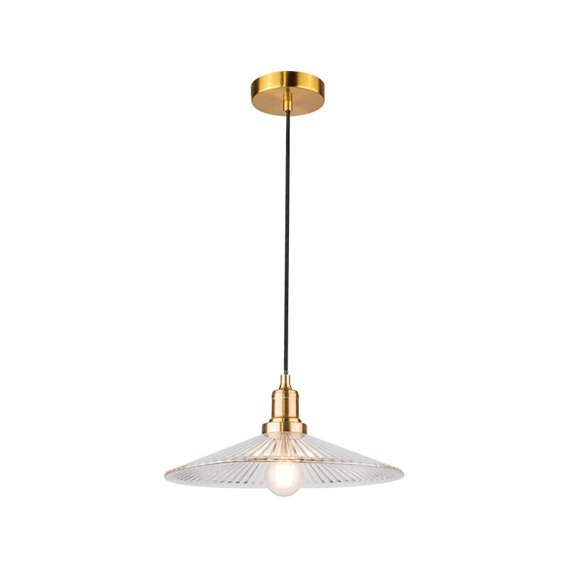 Image of Wisteria Serena Clear Glass Ceiling Pendant Light