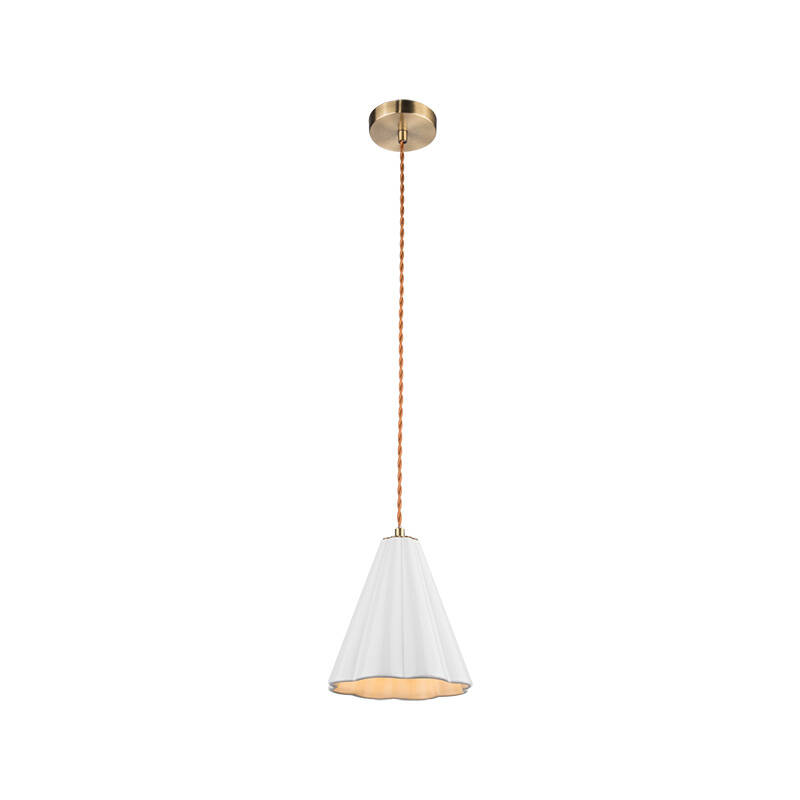 Image of Edit Iris Ceramic Ceiling Pendant Light