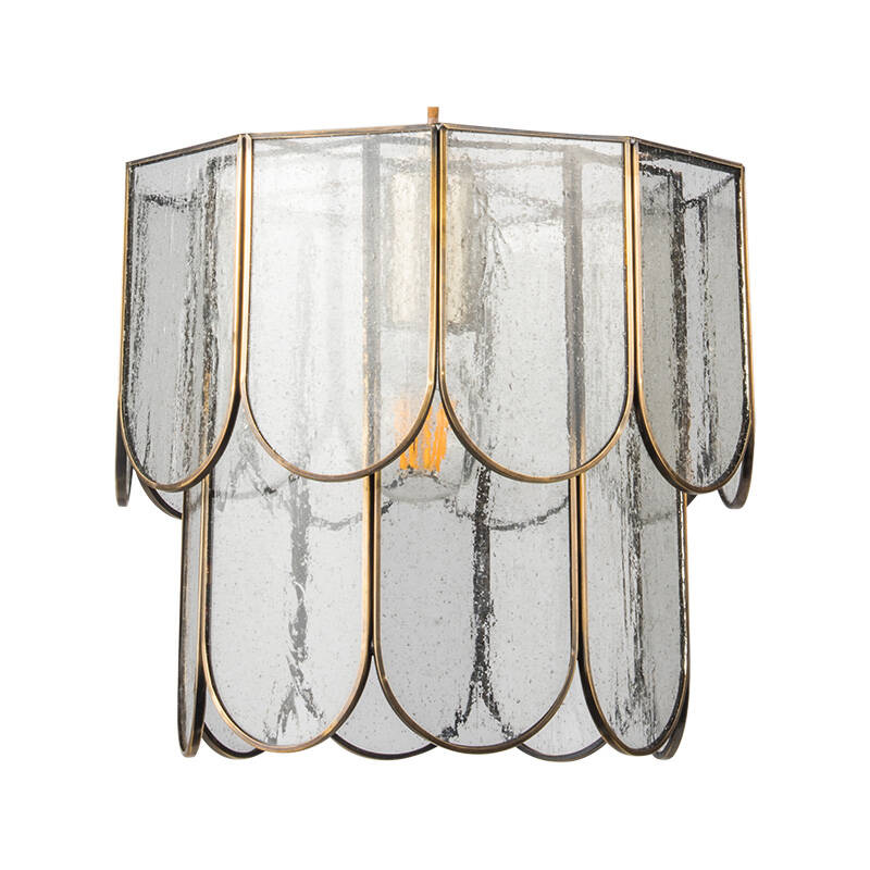 Image of Wisteria Jazmin Clear Glass Chandelier