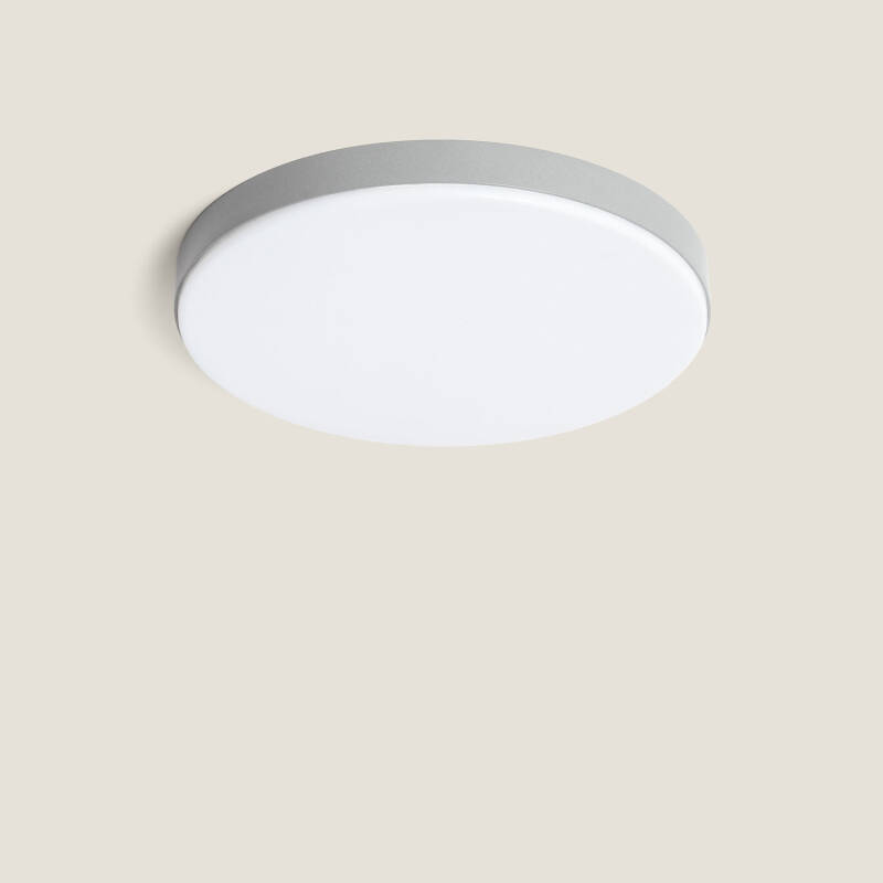 Image of 24W Round Dimmable LED Flush Ceiling Light D220 mm