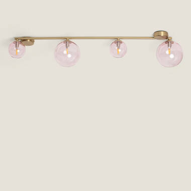 Image of Edit Amatler 4 Light Flush Ceiling Light